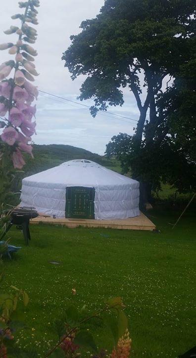 The Yurt Hotel Isle of Gigha Exterior foto